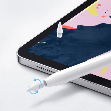 Joyroom JR-X9S Pro actieve stylus met 2 verwisselbare tips - wit