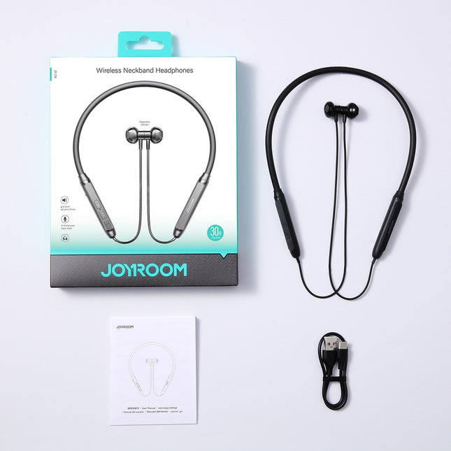 Joyroom JR-D8 draadloze Bluetooth-koptelefoon met hoofdband - zwart