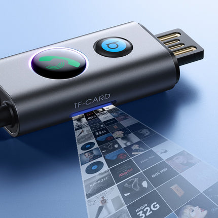 Joyroom JR-CB7 draadloze auto-ontvanger - grijs