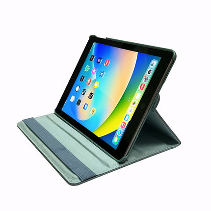 Turquoise Silicone Smart Cover voor de Samsung Galaxy Tab S10 Lite / S9 11.0 inch / Tab S10 FE / S9 FE 10.9 inch - Zwart