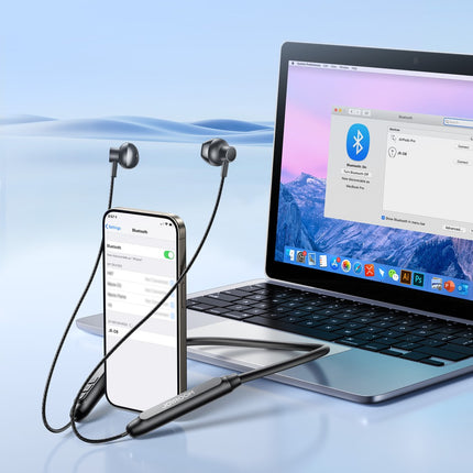 Joyroom JR-D8 draadloze Bluetooth-koptelefoon met hoofdband - zwart