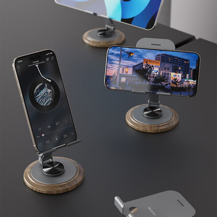 Dudao F17M 360° metalen telefoonstandaard - grijs