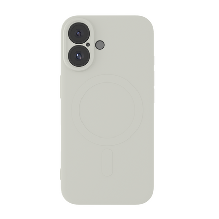 Just in Case Flex Case - iPhone 16 - TPU Back Cover - (compatible with MagSafe) - Ivory