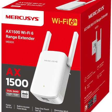 MERCUSYS Wi-Fi 6 Repeater (ME60X)