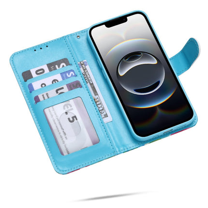 Samsung Galaxy A57 5G Hoesje Quality Bookcase - Multi Bloemen en Vlinders