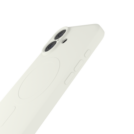 Just in Case Flex Case - iPhone 16 - TPU Back Cover - (compatible with MagSafe) - Ivory