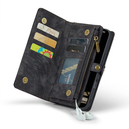 Caseme Case iPhone 16 Plus - Multifunctional Wallet - Black