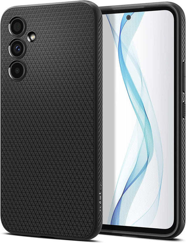 Combat Armor Carbon Case - Samsung A54 - Zwart