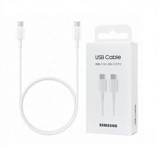 SAMSUNG USB-C TO USB-C CABLE EP-DA705BWEGWW 1M WHITE