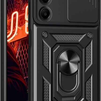 Hoesje Camera Protection Kickstand Ring Armor Samsung A07