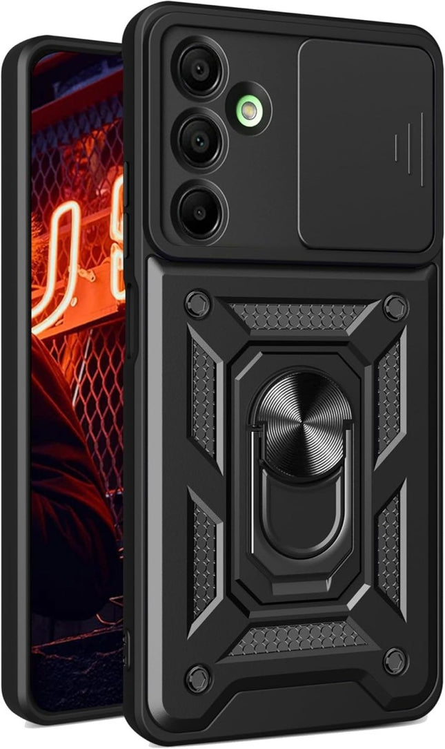 Hoesje Camera Protection Kickstand Ring Armor Samsung A07