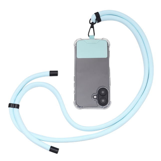 Universele Telefoonkoord - Verstelbare Telefoonketting - Koord voor Telefoon - Licht Blauw