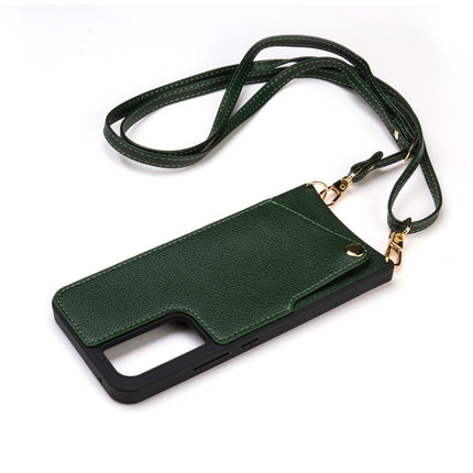 Hoesje shock proof met telefoonketting case koord adjustable mobile Neclace met ruimte voor pasjes