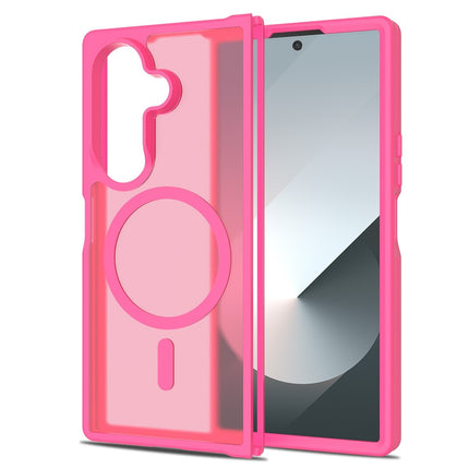 Hardcase hoesje voor Samsung Galaxy Z Fold 7 roze