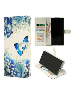 TF Cases iPhone 14 Pro Hülle Bookcase Print – Blumen Gelb