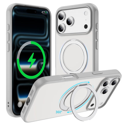 iPhone 18 Pro/17 Pro - CleanShell Anti-Fingerprint Magsafe Case - Grijs
