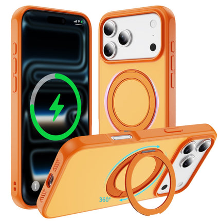 iPhone 18 Pro/17 Pro - CleanShell Anti-Fingerprint Magsafe Case - Orange
