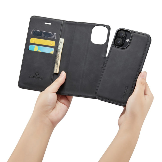 iPhone 17 hoesje magneet wallet boekcase 2in1 case