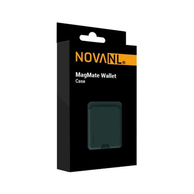 NOVANL Magnetic kaarthouder met MagSafe voor iPhone groen