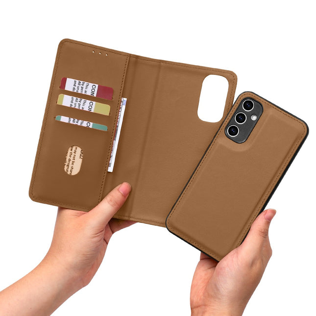 Magnetic 2-in-1 Bookcase - Samsung S24 - Bruin