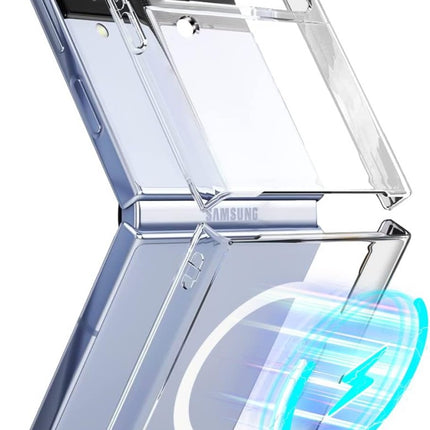 Magnetische MagSafe-Hülle – Samsung Z Flip 5 – Transparent