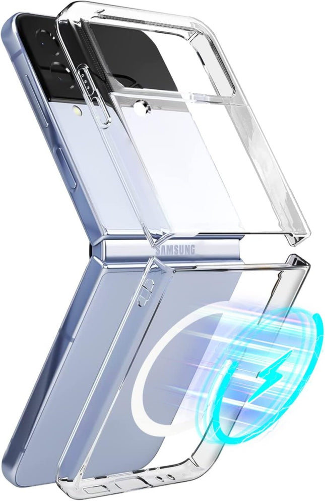 Magnetic MagSafe Case - Samsung Z Flip 5 - Transparant