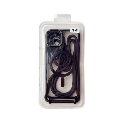 iPhone 11 Magnetic Magsafe Koord Case paars