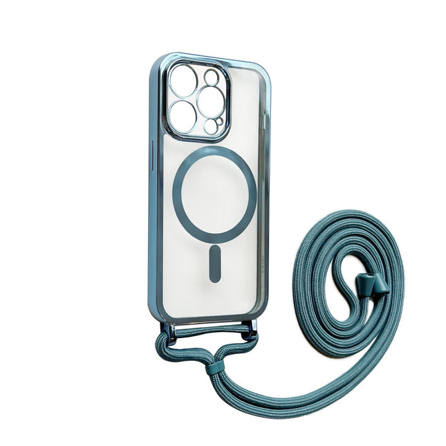 Magnetische Magsafe Cord Hülle – iPhone 12 Pro – Blau