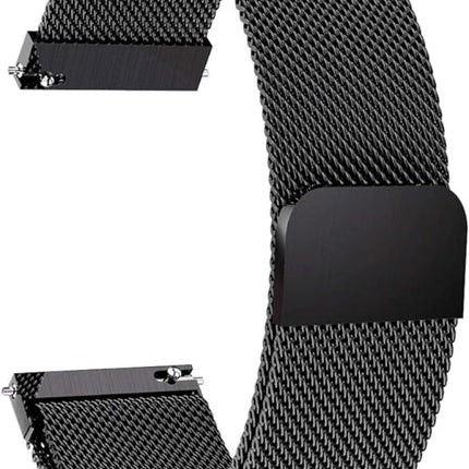 Metal Magnetic Band Compatible With Apple Watch 42/44/45/49mm - Zwart