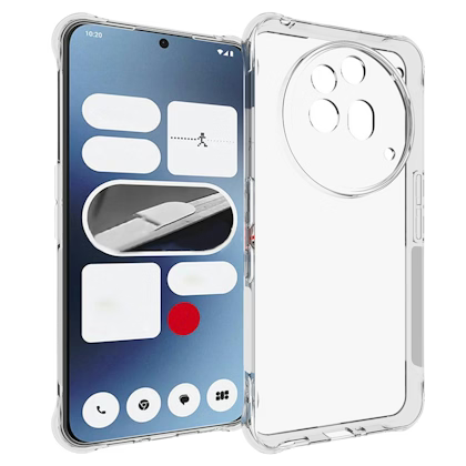 Nothing Phone (3a) Pro Hoesje Anti Shock Transparant