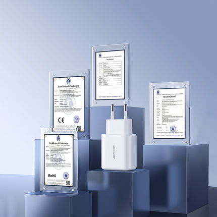 USB C Supersnellader 2x USB-C 20W PD / QC 3.0 - wit