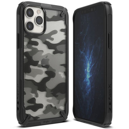 Ringke Apple iPhone 12 Mini Hoesje Fusion X Camo - Black