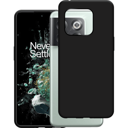 Hoesje Just in Case OnePlus 10T - Soft TPU Case - Black