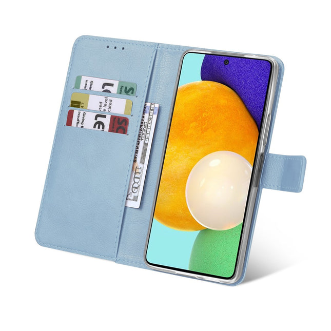 Samsung Galaxy S24 FE Hoesje boekcase wallet licht blauw