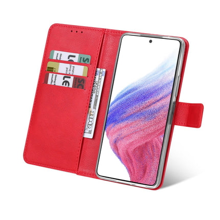 Samsung Galaxy S24 FE Hoesje boekcase wallet rood