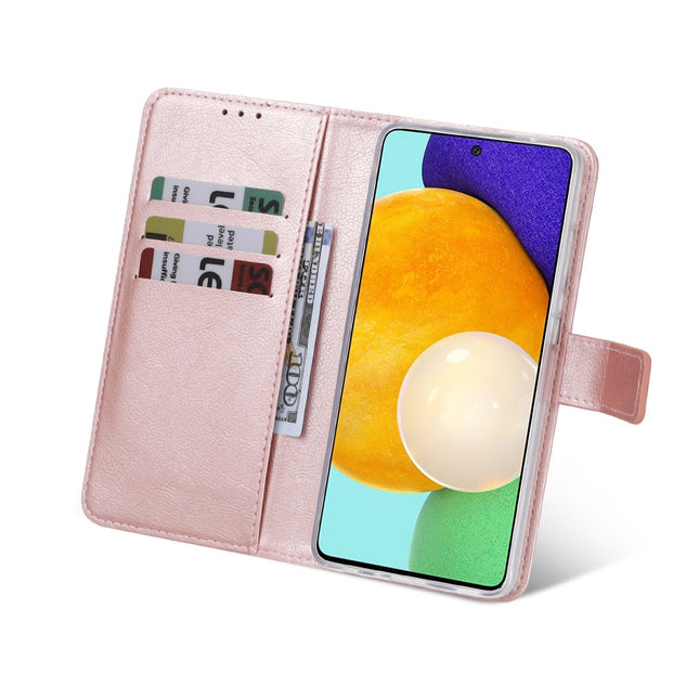 Samsung Galaxy A16 5G Hoesje boekcase wallet rosegoud