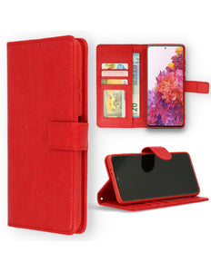 Samsung Galaxy A14 5G /4G  hoesje boekcase wallet case rood