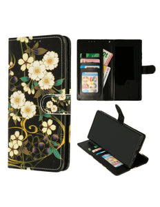 Samsung A54 - Bookcase Print - Bloemen Geel