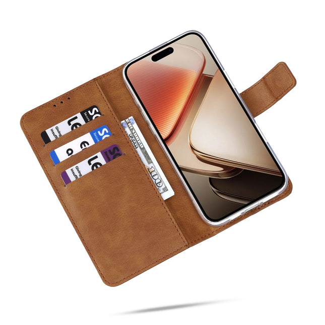 Oppo A6/A6x/A6k - A-Quality Bookcase - Bruin