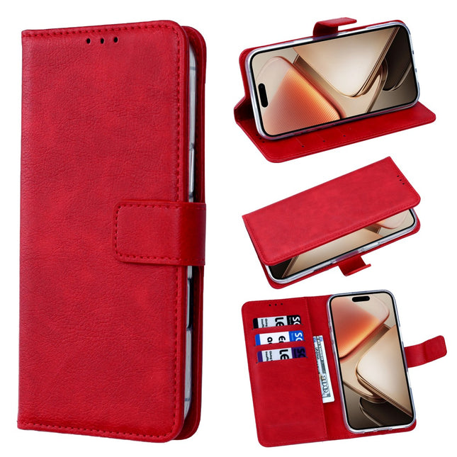 Samsung S25 Edge - A-Quality Bookcase - Rood