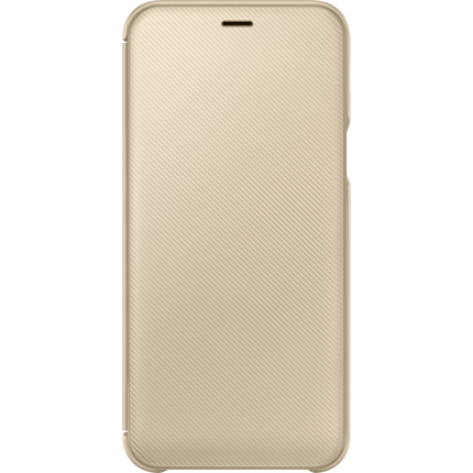 Samsung Galaxy A6 (2018) Hülle Gold Wallet Cover (Gold) - EF-WA600CF 
