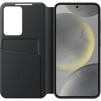 Samsung Galaxy S24 Smart View Wallet Case (Black) - EF-ZS921CBEGWW