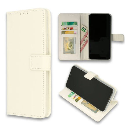 Samsung Galaxy A52 Hülle Bookcase Folder - Wallet Case - Weiß