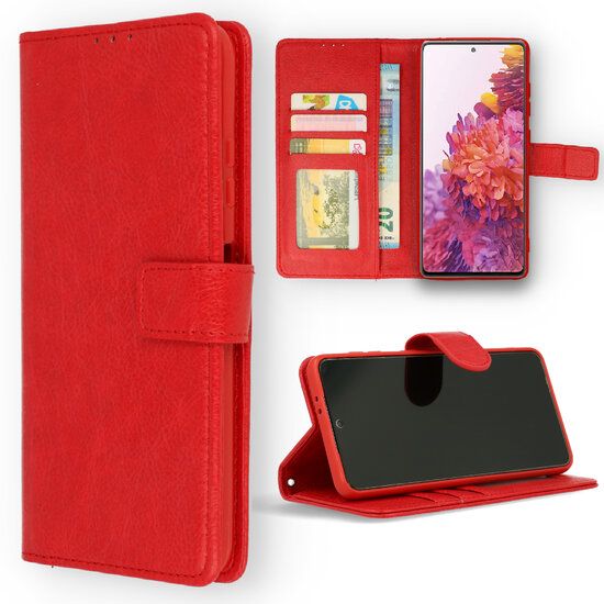Samsung S20 FE – Hochwertiges Bücherregal in Rot