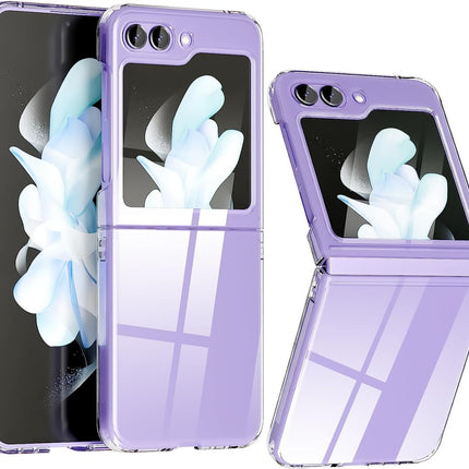 Samsung Z Flip 5 - Crystal Clear 360° Silicone Case Transparant