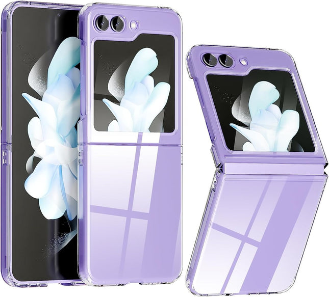Samsung Z Flip 5 - Crystal Clear 360° Silicone Case Transparant