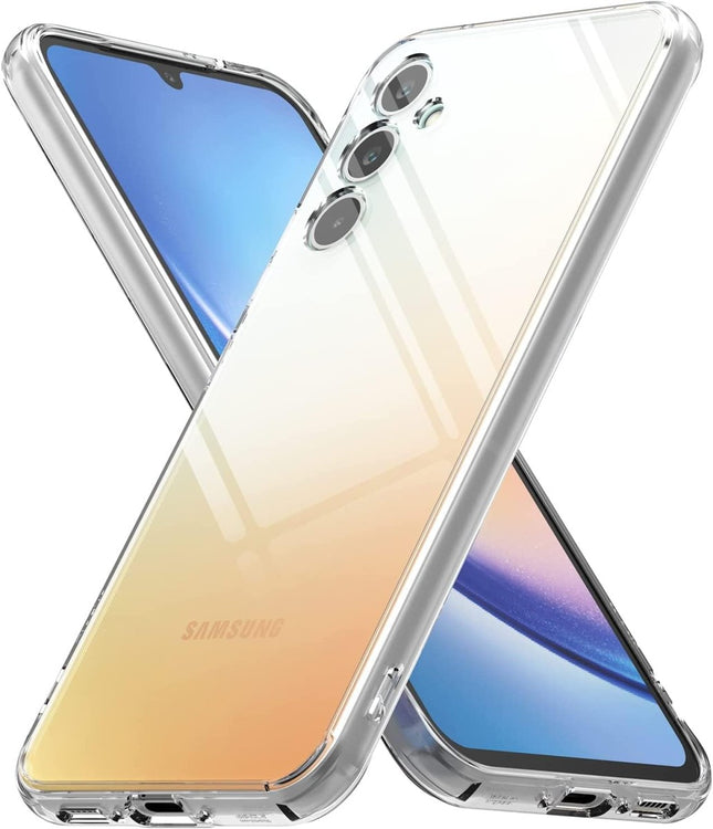 Samsung Galaxy A55 hoesje Silicone Case Transparant