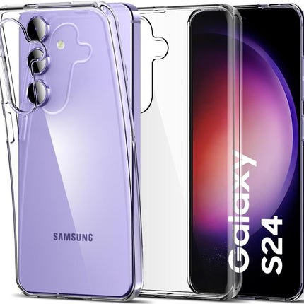 Samsung Galaxy S24  hoesje Silicone Case transparent