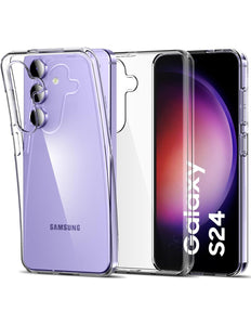 Samsung Galaxy S24  hoesje Silicone Case transparent