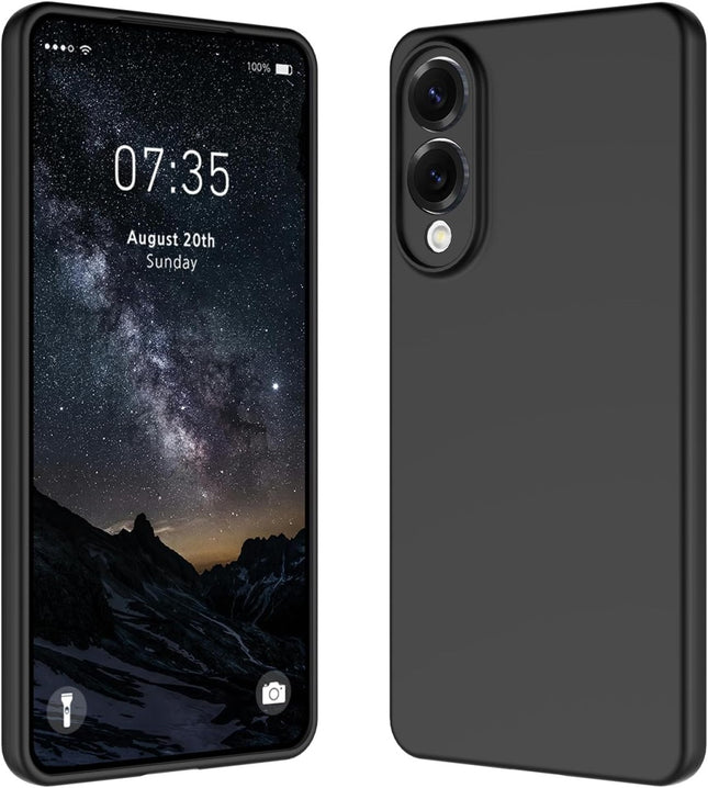 Silicone Case Zwart- Samsung S25 Edge